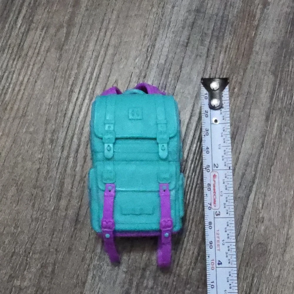 Barbie Malibu It Take‎ Two Camping Backpack Only Purple Turquoise Replacement